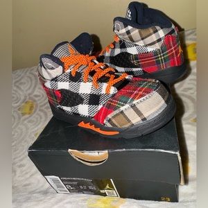 plaid jordan 5s toddler baby 8c NWT christmas streetwear colorful nike summer